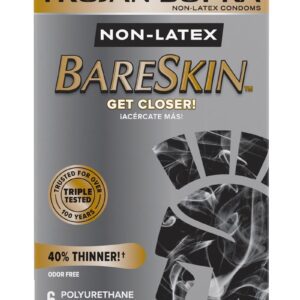 these condoms are compatible with both water-based and silicone-based lubricants. Trojan has made these condoms ultra thin and oh