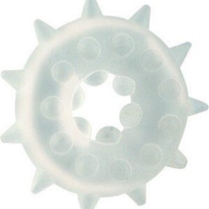 Stretchy high grade Silicone erection enhancer for comfortable support and adds girth.