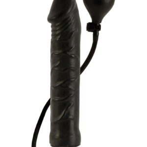 Double your pleasure with increased girth and length! Soft and pliable 100% Latex dong grows as you pump it up! EZ hand pump with purge valve.