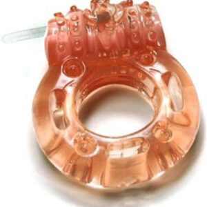 The Screaming O Plus vibrating cock ring is designed with a specially enhanced silicone gel ring effectively prolonging the duration and firmness of the male erection increasing pleasure for both. The Screaming O Plus also stimulates the female clitoris with extended ticklers to deliver greater sensations and orgasms. One time use only. Duration of intense vibrations: 25 minutes.