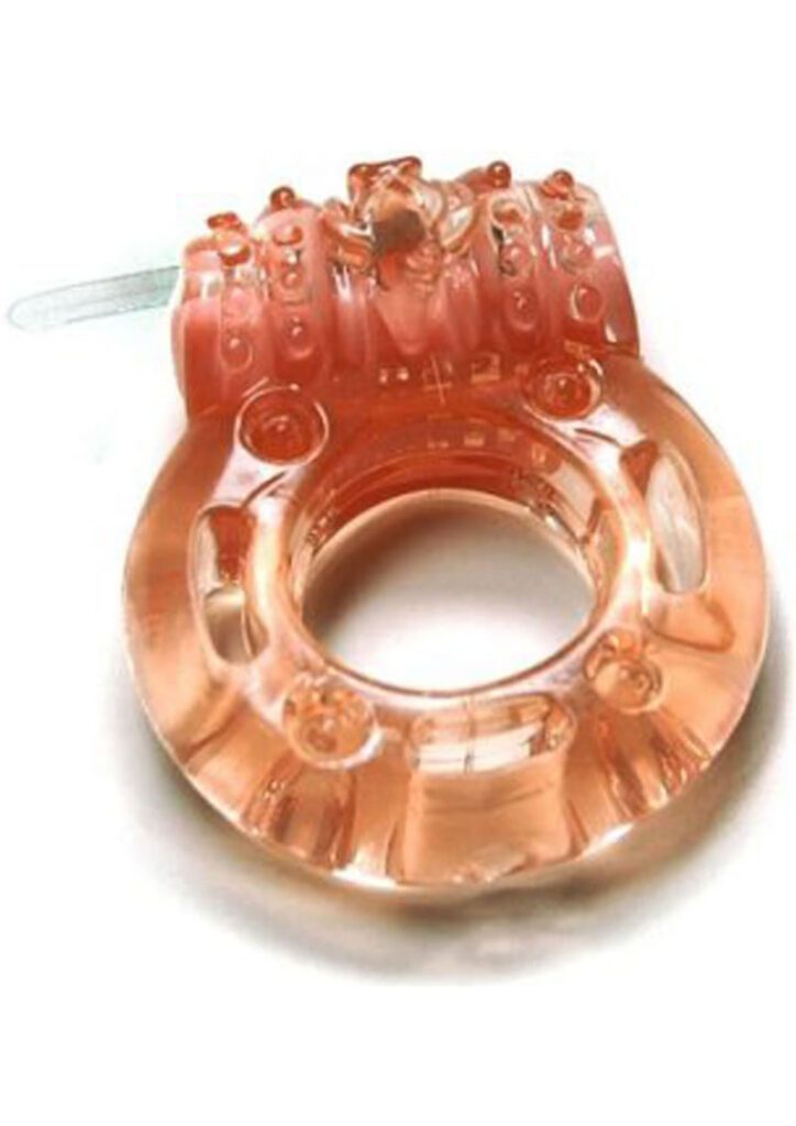 The Screaming O Plus vibrating cock ring is designed with a specially enhanced silicone gel ring effectively prolonging the duration and firmness of the male erection increasing pleasure for both. The Screaming O Plus also stimulates the female clitoris with extended ticklers to deliver greater sensations and orgasms. One time use only. Duration of intense vibrations: 25 minutes.