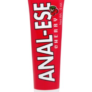 Desensitizing lubricant where less painful anal penetration is desired. Cherry flavored and scented.