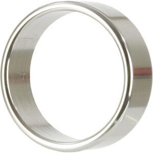 1.75x .75/4 cm x 2 cm. Smooth and seamless metallic enhancement rings. Aluminum.
