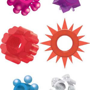 Jelly Stars Cock Rings are the Perfect Fit to keep you HARD all night long for your next Intimate encounter! Comes in black and clear&amp;#xa0;OR&amp;#xa0;assorted colors to tease and please! Super Soft silicone. Stretchy band fits any man!Features:  Ultra-Tight Fit Promotes Longer Lasting Rock Hard Erections! Super Soft Phthalate Free Silicone Super Stretch Band Fits Any Man