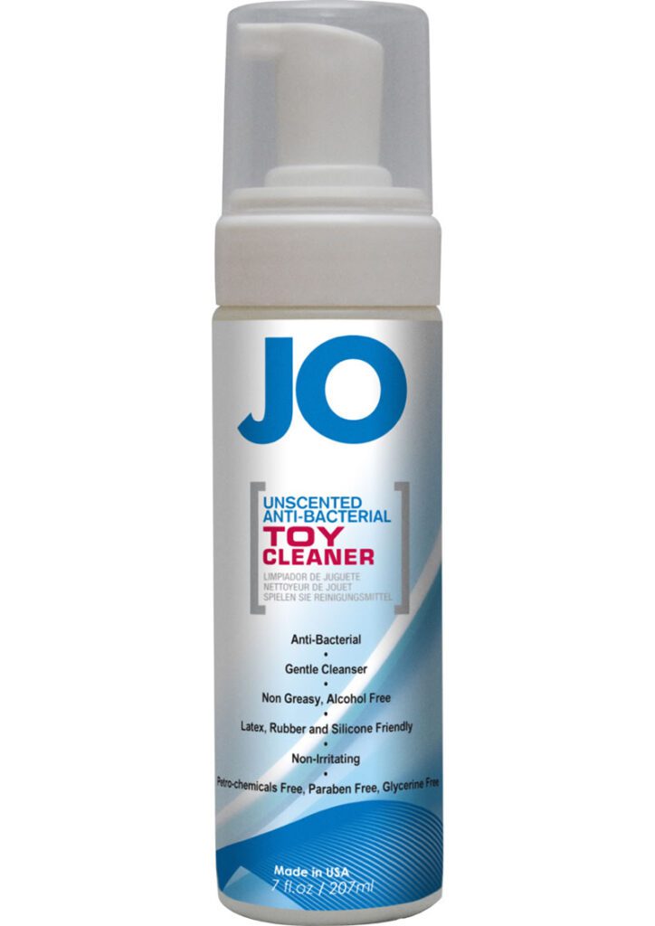 rubber and silicone friendly. JO Refresh Foaming Toy Cleaner is a gentle