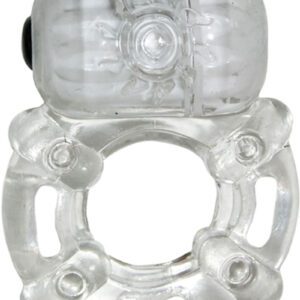 The look of Glass...The feel of Jelly. Double vibrating bullets with stimulating nubs. 7 functions. Push button. 2 AG10 batteries included. Phthalates free. Material: SEBS. Length: 2.