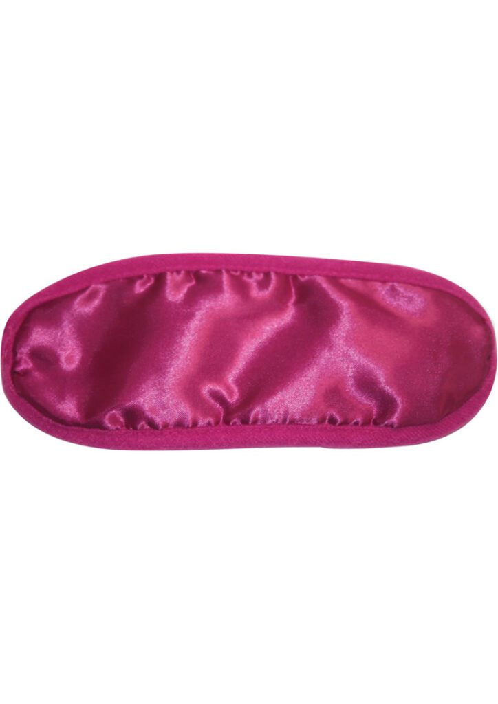 Blindfold your lover with the Sex and Mischief Satin Blindfold. This silky