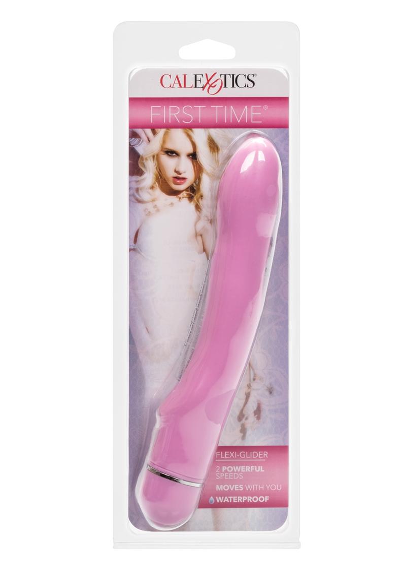 First Time Flexi Glider Vibrator - Pink - Image 2