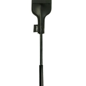The compact riding crop is perfect for any domination fantasy or just a good old fashioned spanking.