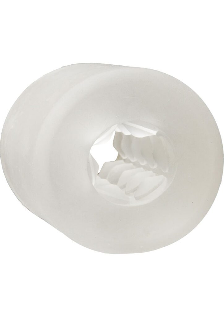 Doc Johnson`s new GoodHead Helping Head is a revolutionary 2 mini stroker specifically designed for handheld use to heighten the sensations and pleasure during fellatio. Soft on the outside