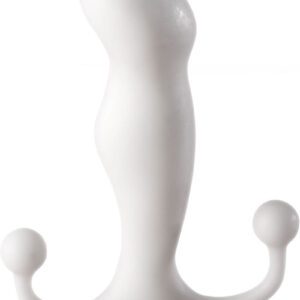 The Aneros Progasm is one of the largest members of the Aneros family to date. It features a newly designed round perineum tab and also boasts a Kundalini K-Tab. The K-Tab adds sensations up and down your back that are complementary to the sensations from the prostate.- Tip Width: 1.25- Mid-Ridge Width: 1.30- Stem to Perineum Distance: 1.52- Insertable Length: 4.5Mobility is a key to success with our products