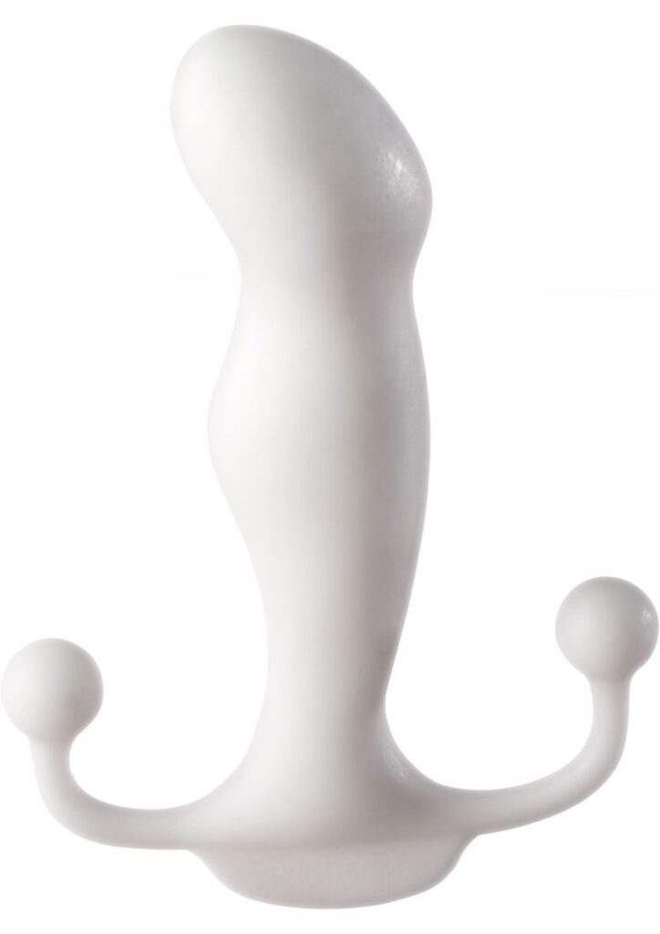 The Aneros Progasm is one of the largest members of the Aneros family to date. It features a newly designed round perineum tab and also boasts a Kundalini K-Tab. The K-Tab adds sensations up and down your back that are complementary to the sensations from the prostate.- Tip Width: 1.25- Mid-Ridge Width: 1.30- Stem to Perineum Distance: 1.52- Insertable Length: 4.5Mobility is a key to success with our products