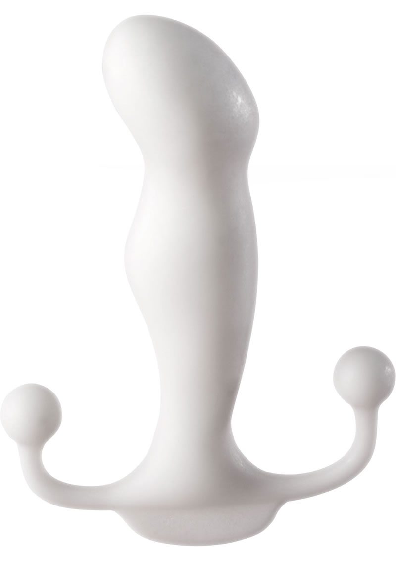 The Aneros Progasm is one of the largest members of the Aneros family to date. It features a newly designed round perineum tab and also boasts a Kundalini K-Tab. The K-Tab adds sensations up and down your back that are complementary to the sensations from the prostate.- Tip Width: 1.25- Mid-Ridge Width: 1.30- Stem to Perineum Distance: 1.52- Insertable Length: 4.5Mobility is a key to success with our products