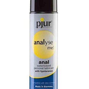 ultrasensitive fun without lidocaine or benzocaine.Pjur analyse me! Spray is the perfect choice for anyone wanting to try out something new!Condom safe.