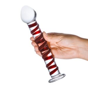 this toy can be easily cleaned. Retains heat and cold for increased stimulation. Compatible with all lubricants.