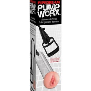 lifelike feel of a Fanta Flesh pussy and combined it with a powerful performance pump! After only a few uses