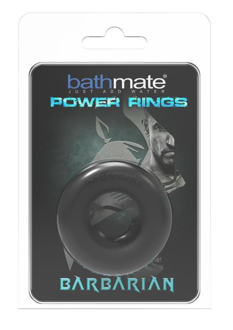 Spartan and Barbarian.As usual bathmate have gone the extra mile to ensure only the very best quality products reach the market and carry the bathmate name.Bathmate Power Rings are made from Elastomex (trademarked) which is a unique blend of TPR and TPE. This new material is designed to make the bathmate Power Rings the toughest and most flexible rings on the market. The rings are Phthalate free and skin safe.Using bathmate Power Rings will give the user an enhanced erection experience