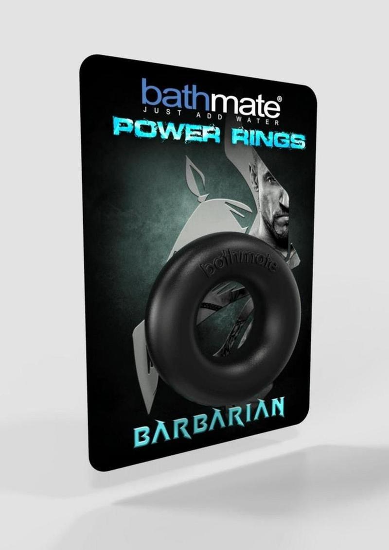 Bathmate Barbarian Power Ring Cock Ring - Black - Image 4