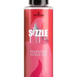 the Edible Warming Gel that feels hot when you blow on it. Massage it into a small area of the body