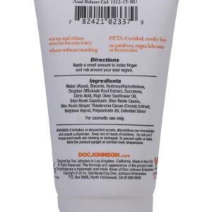 Get ready for anal fun! This innovative water-based formula delicately warms and relaxes anal muscles for easy entry. Perfect for both men and women alike
