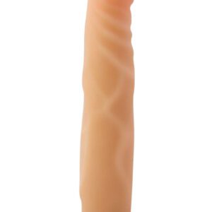 The doctor is in! The Dr. Skin Realistic Cock is a realistic dildo with a sturdy suction cup base that holds to any flat surface for solo time. Or partner up for strap-on harness fun! This Dr. Skin Realistic Cock made of soft