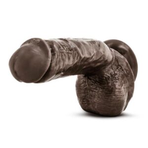 while the fleshy balls provide a cushion for a wild ride. Giddy Up! You can also suction this to any flat surface