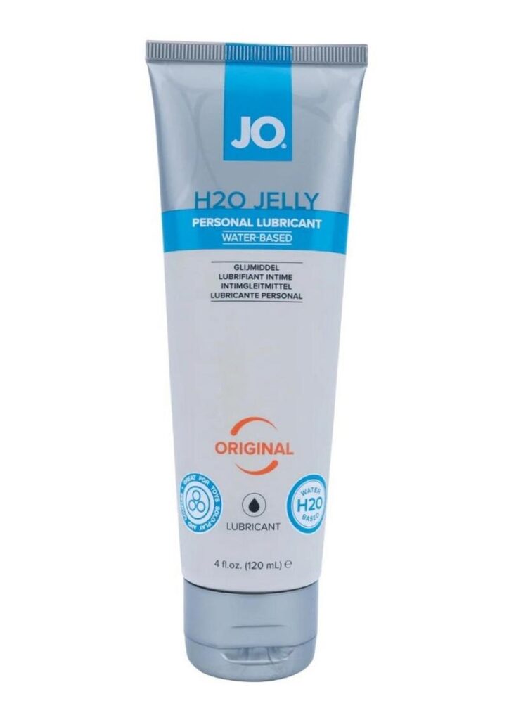 JO H2O Jelly has a pillowy-thick texture that clings to surfaces