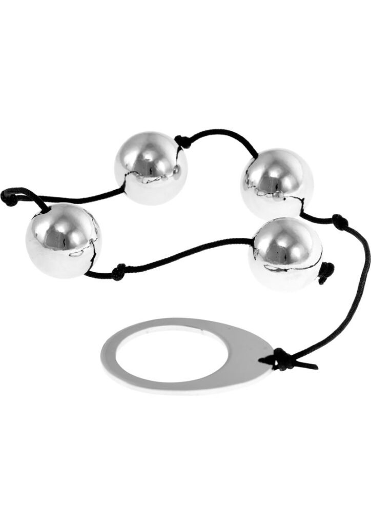 Heavy Metal Anal Beads. The ultimate weapon against the hard to please. These Heavy Metal beads feature solid weight