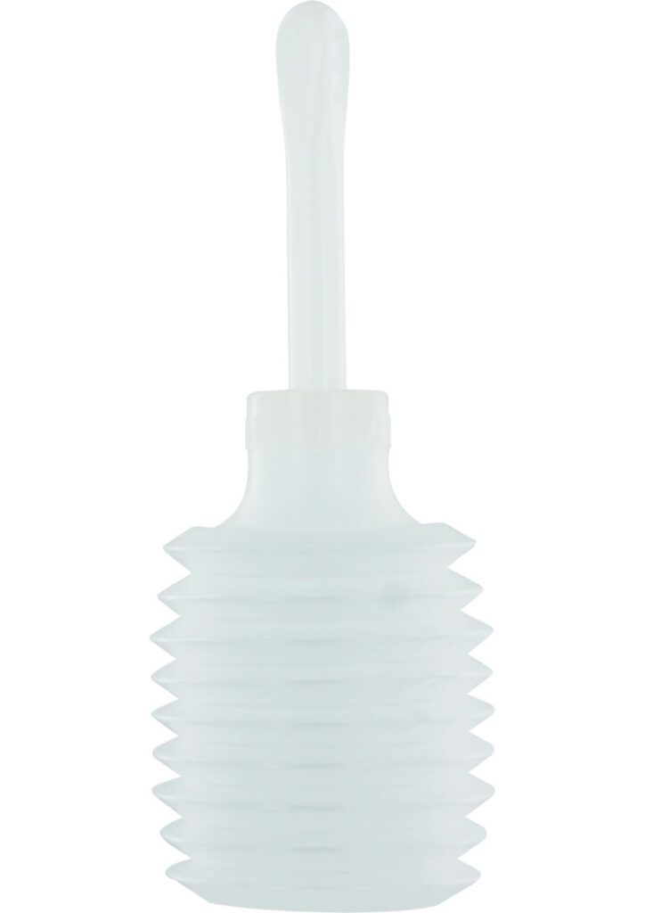 This Disposable Applicator is perfect for quick and easy enemas and douches. Simply unscrew the smooth tip from the bulb and fill with the liquid of your choosing