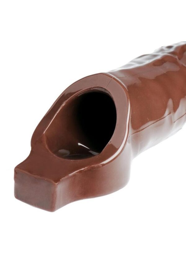 this durable enlarger will assist in greater partner satisfaction and an instant size boost with no pills or creams to worry about! Adds length and girth for them