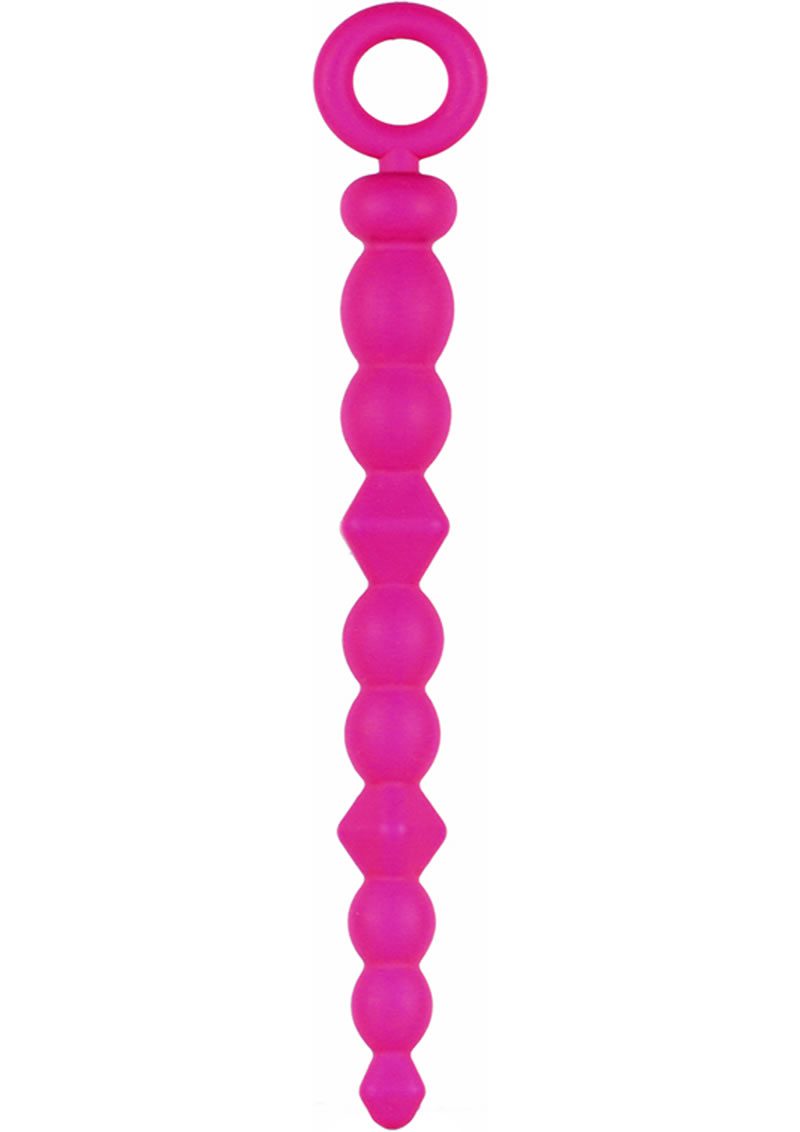 Silicone Beads continue the spirit of Blush Noveltiesâ Luxe line. Sensuous to the touch with a smooth satin finish