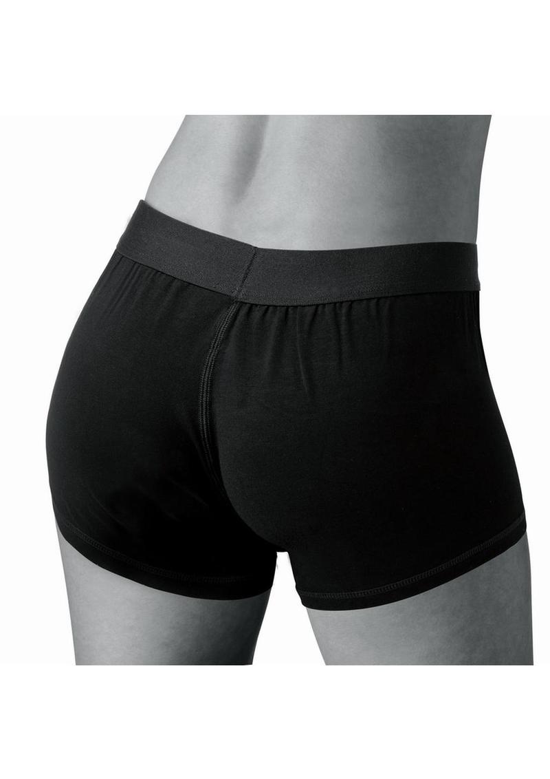 unstretched.Legs of shorts are 9.5 inches in length