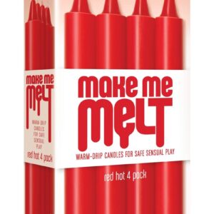 these wax-play candles have just a tingle of heat when dripped