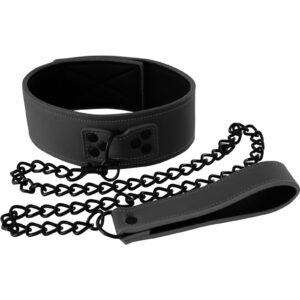 Masculine design and construction for the ultimate master and slave accessories.  Features:  Vinyl construction   Easy to clean  Easy to use