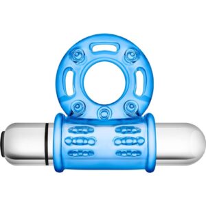 Perform like a stud with Blush`s 10 Function Vibrating Bull Ring Stay. Get instant results. Longer