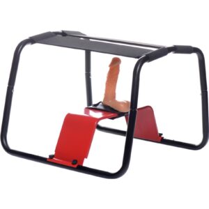 Attach your favorite dildo and this sex stool will give you the ride of your life! The Bangin Bench allows you to simulate sex from the top as you bounce up and down