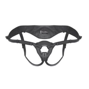 Get deep with the Lux Fetish Patent Leather Strap-on Harness. This sexy