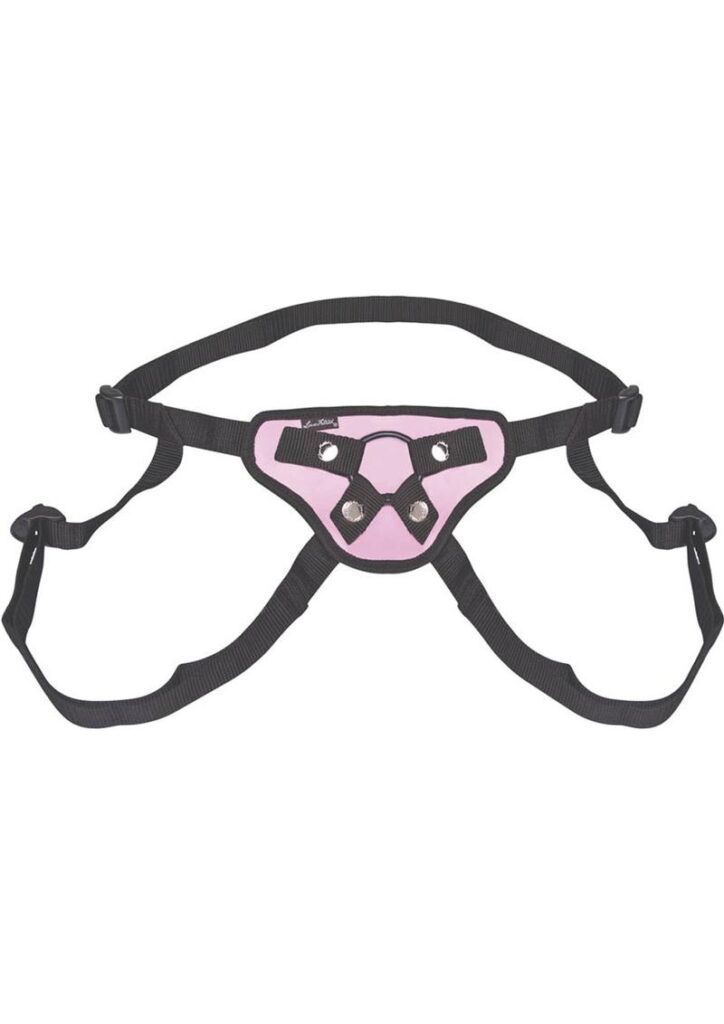 Give your partner the pleasure they want and deserve with the Lux Fetish Pink PVC Strap-On. Features a comfortable