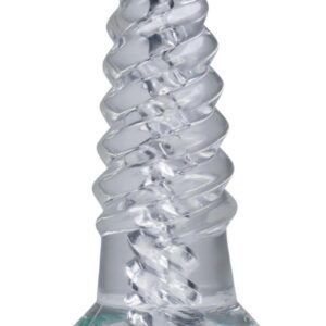 Lightly lube the inside of the toy. Spiral ribbing inside SCREW`D feels like a twisting wet handjob. Dimensions: 3.25 L x 3.25 W X 7 H