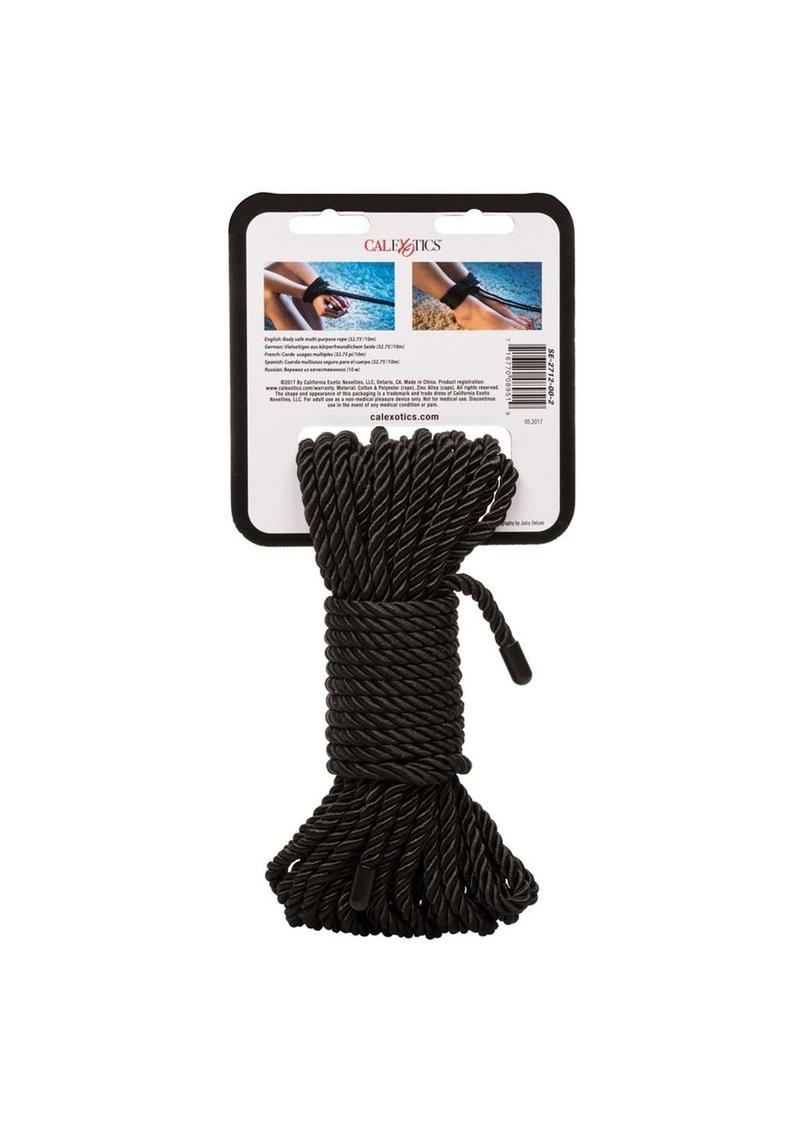 Scandal BDSM Rope 32.75ft/10m - Black - Image 4