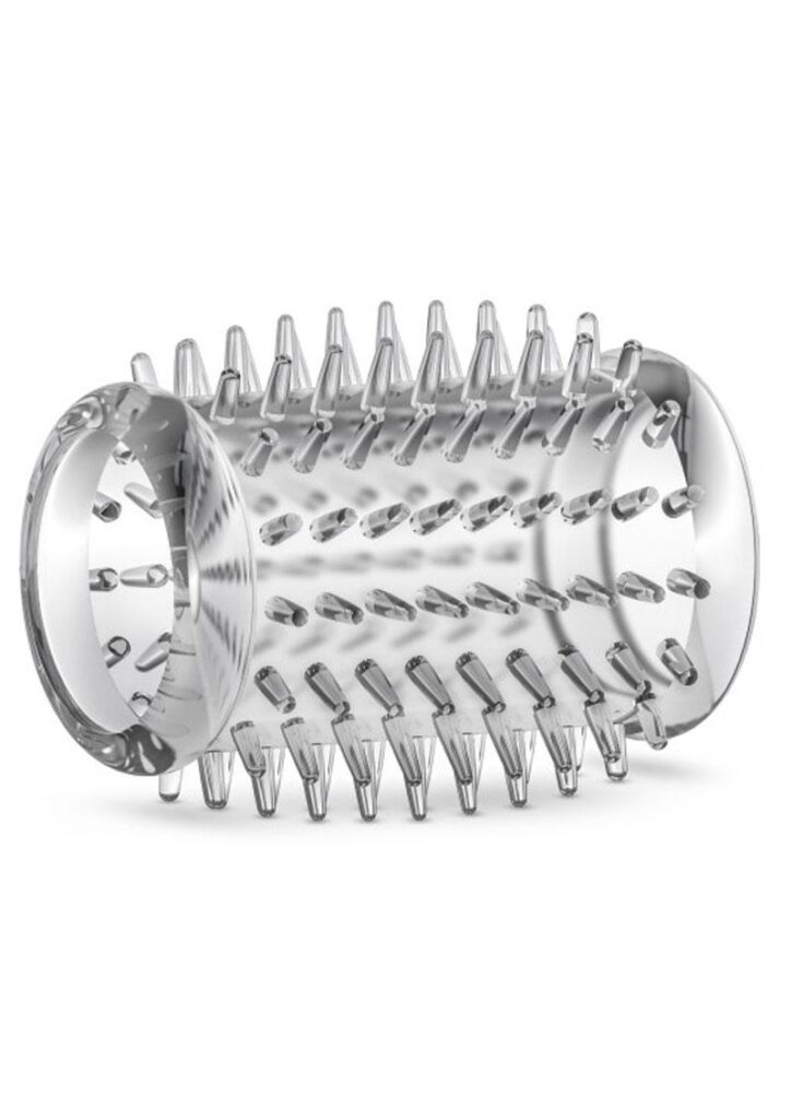 This stretchy enhancement sleeve is a simple way to add a new level of pleasure and sensation to your penis