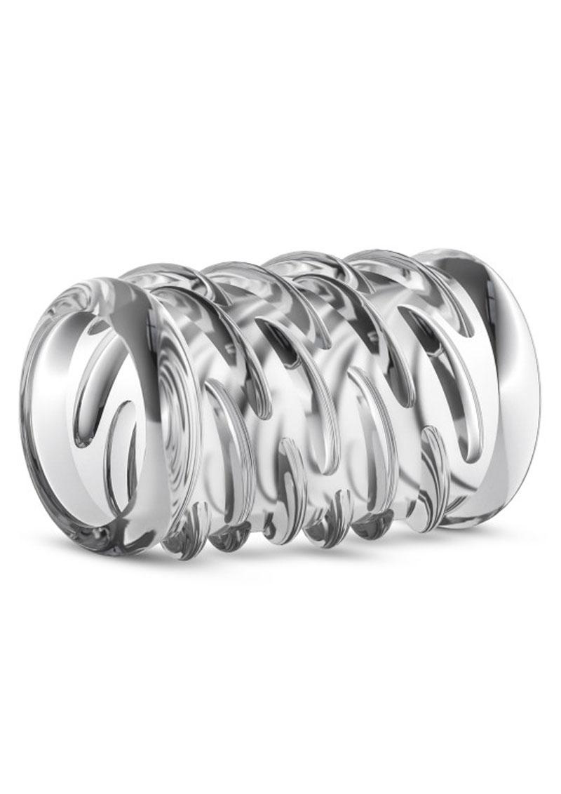 This stretchy cock enhancement sleeve is a simple way to add a new level of pleasure and sensation to your penis