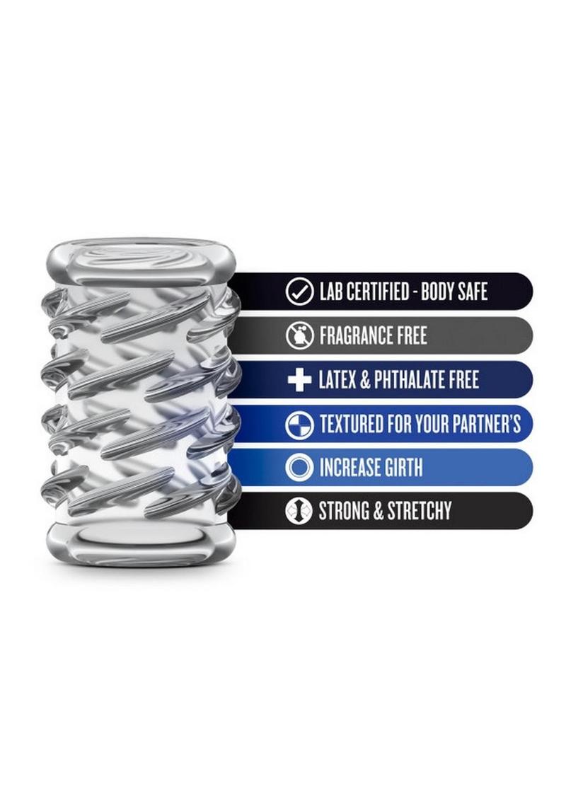 and stays in place. Measures 2 Length x 1.4 Width. Comfortably stretches up to 3 Wide. Maximum stretch to 5 Width. Lab tested body safe. Silicone