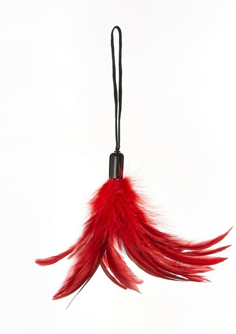 Sportsheets Pleasure Feather - Red - Image 3