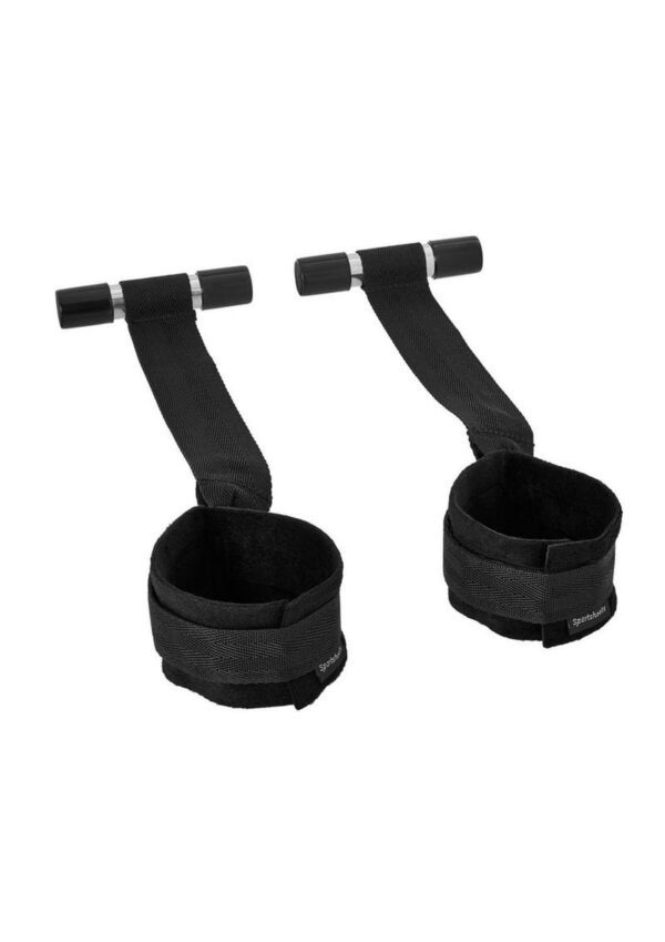 Sportsheets Door Jam Cuffs - Black - Image 3
