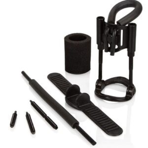 - A perfect fit is all yours with this stretchy and comfortable delight. - Added length means added pleasure - you`ll reach every sensual spot for the ultimate bedroom adventure. Dimensions: Package: 1.5 x 4 x 8.25 in. Base Ring: 1.5 x 1.75 in. Max Rod Length: 6.5 in.