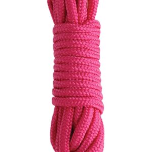 Sinful Nylon Rope is 25-feet of solid-braided sensual bondage rope. Soft and durable with maximum flex