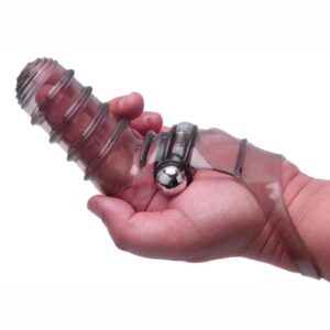 Designed for dual finger penetration and clitoral stimulation