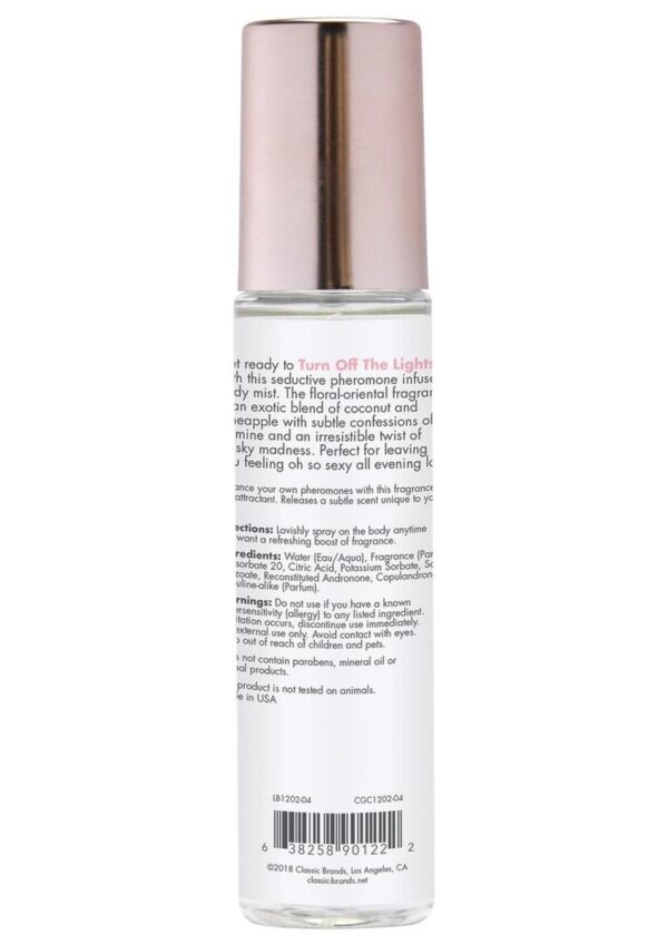 oriental fragrance. Ideal for a matin&amp;#xe9;e movie date or an impromptu afternoon delight! Top Notes: Natural mandarin