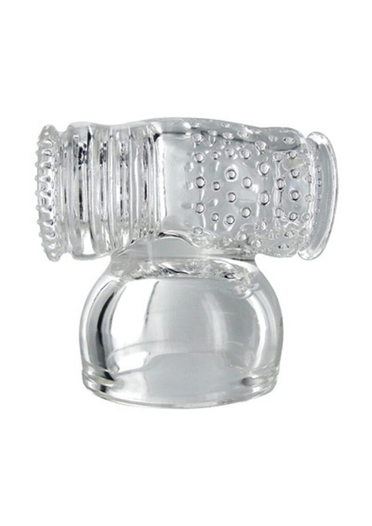 The Hummingbird Masturbator Attachment is the wand attachment you have been waiting for! Why let her have all the fun? Simply fit the attachment over the head of most any wand massager and then slip the tube over your penis. The intense vibrations from the wand will transfer to the soft